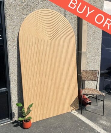 Grooved arch Backdrop